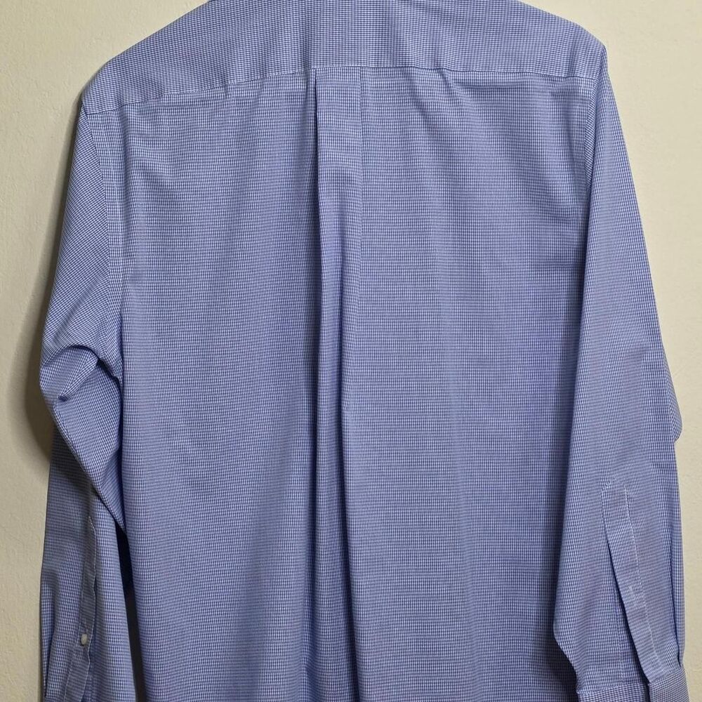 Stafford Men's Blue Shirt - Picture 2 of 3